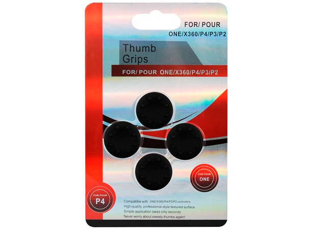 Thumbstick Grips PS4 Mycket bättre tumfäste 4 st